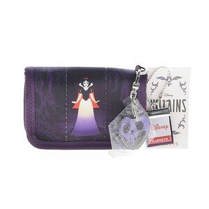 NWT HARVEYS Just One Bite Disney Villains Snow White Evil Queen Fun Size Wallet